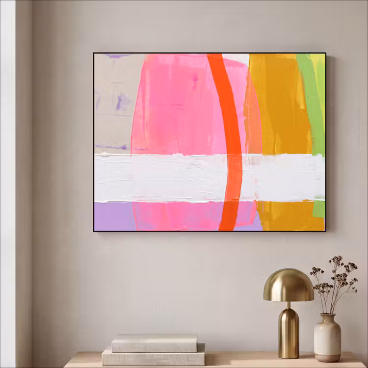 Art Frame - Abstract - Kleurrijk - Vormen - Modern - Kunst — 3
