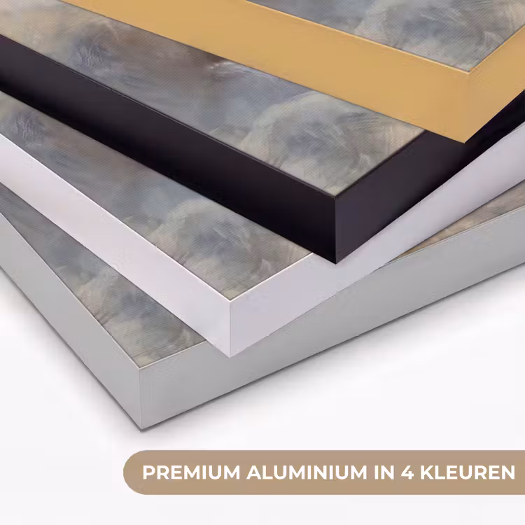 Art Frame - Abstract - Wolken - Sfeervol - Beige - Grijs — 5
