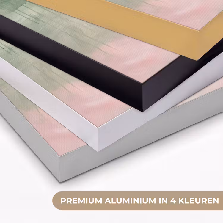 Art Frame - Kunst - Abstract - Modern - Groen - Roze — 5