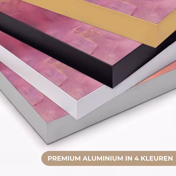 Art Frame - Abstract - Kleuren - Modern - Roze - Paars — 5