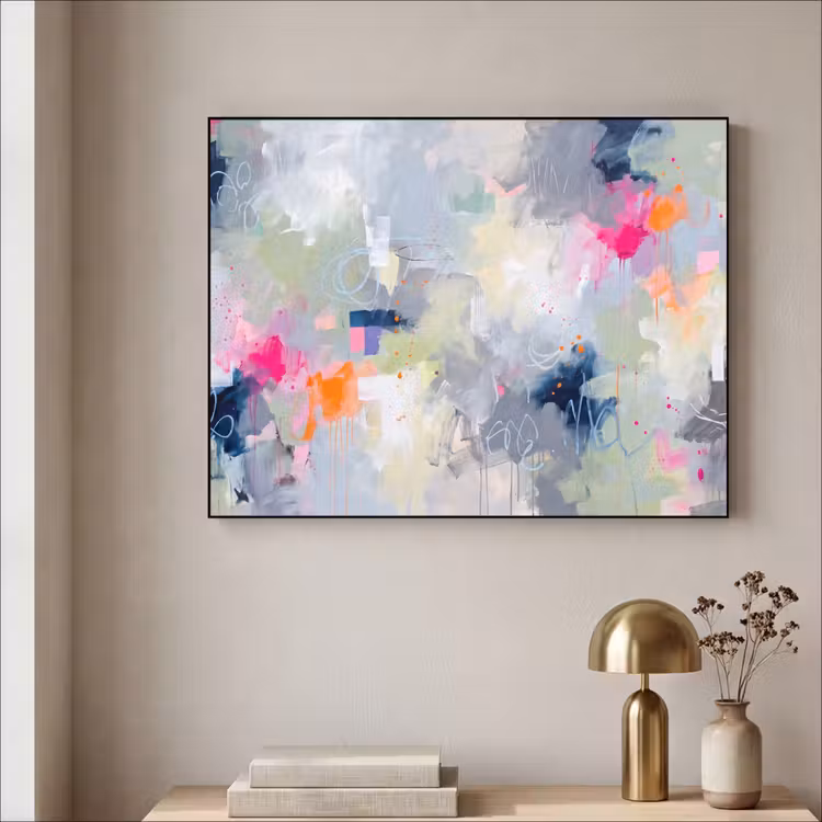 Art Frame - Abstract - Kleurrijk - Modern - Kunst — 3