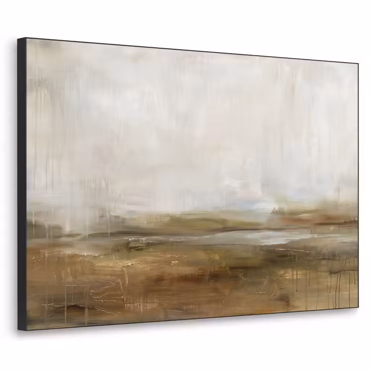 Art Frame - Abstract - Landschap - Natuur - Beige - Bruin — 1