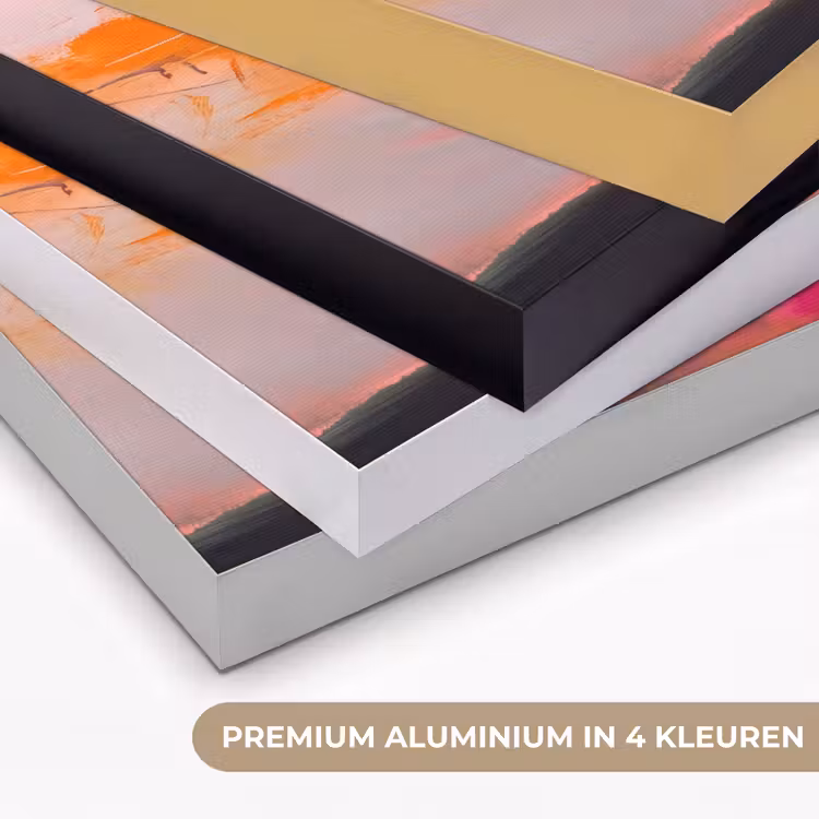Art Frame - Abstract - Kleurrijk - Modern - Roze — 5