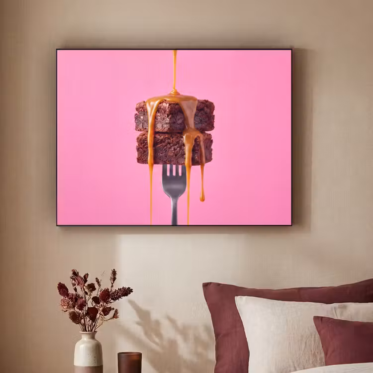 Art Frame - Brownie - Karamel - Eten — 2