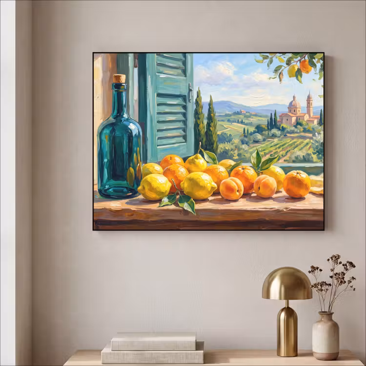 Art Frame - Fles - Fruit - Stilleven — 3