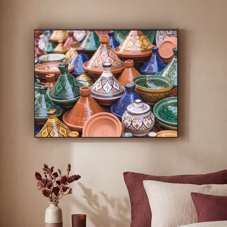 Art Frame - Aardewerk - Kleurrijk - Patroon — 2