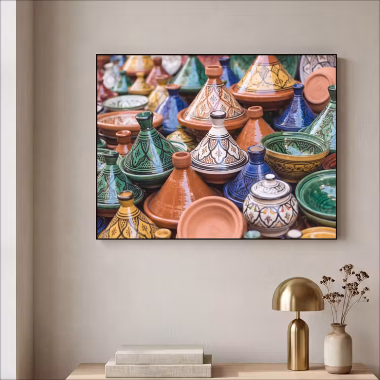 Art Frame - Aardewerk - Kleurrijk - Patroon — 3