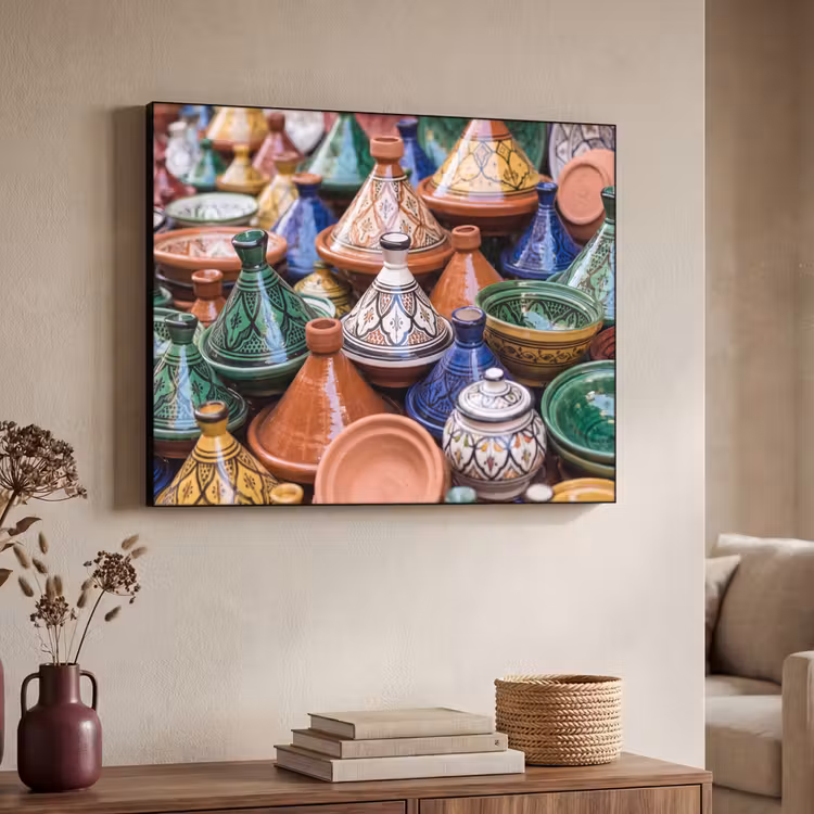 Art Frame - Aardewerk - Kleurrijk - Patroon — 4