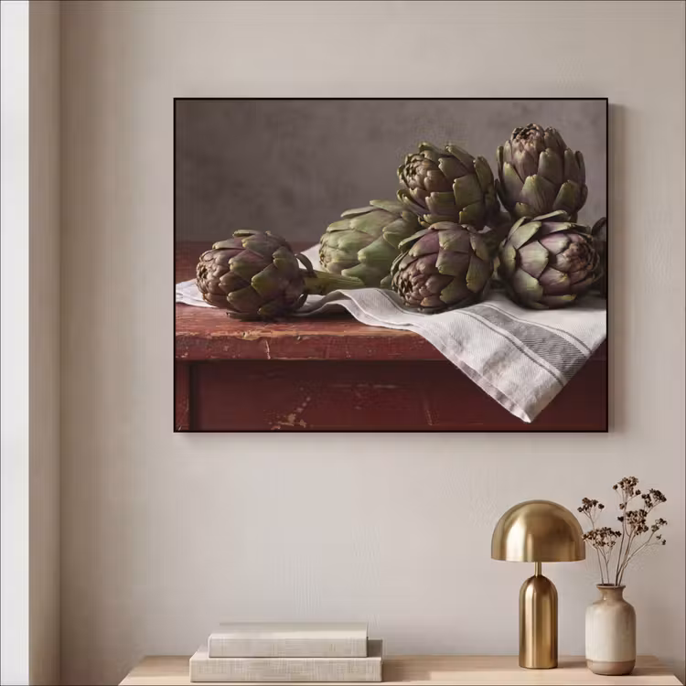 Art Frame - Artisjok - Eten - Rustiek — 3