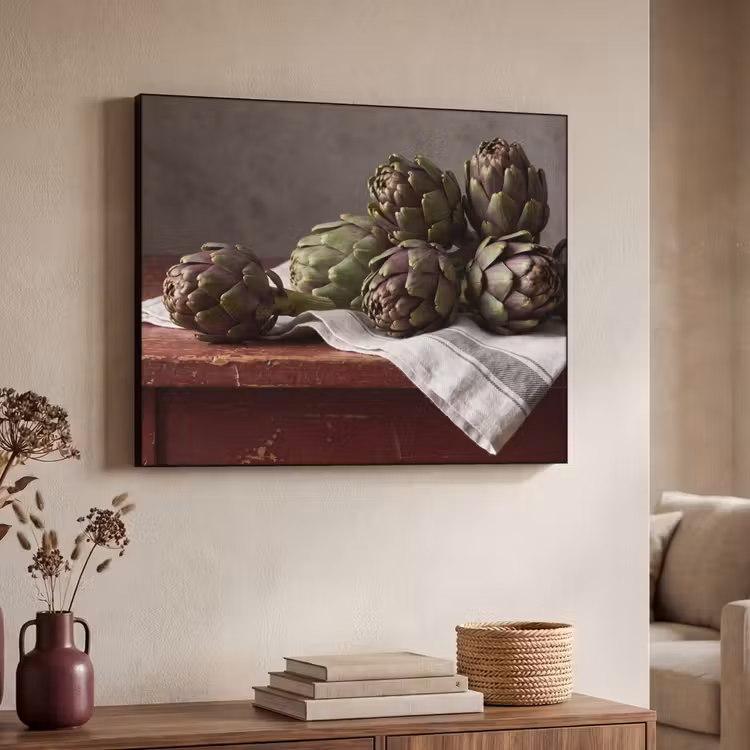 Art Frame - Artisjok - Eten - Rustiek — 4