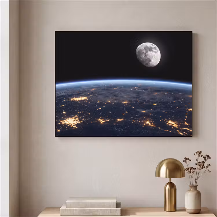 Art Frame - Aarde - Nacht - Ruimte — 3