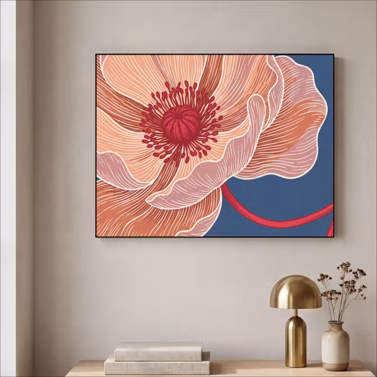 Art Frame - Bloemen - Modern - Abstract — 3