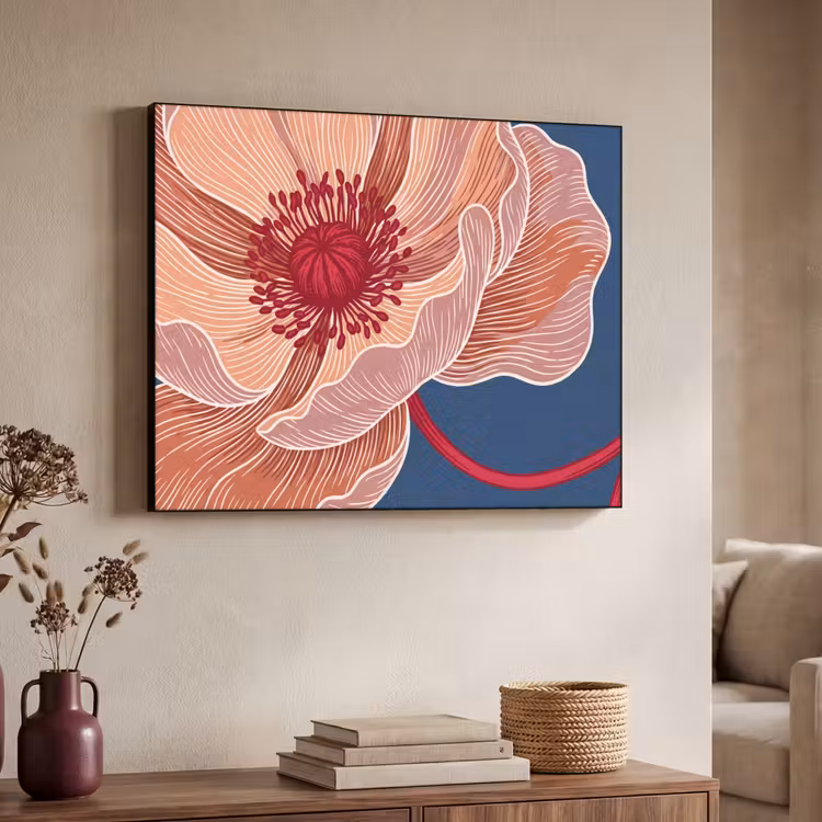 Art Frame - Bloemen - Modern - Abstract — 4