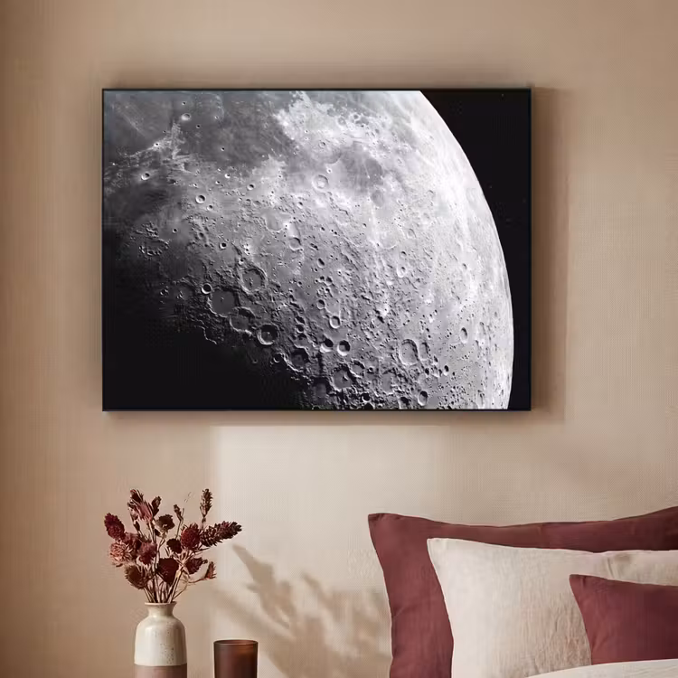 Art Frame - Maan - Kraters - Ruimte — 2