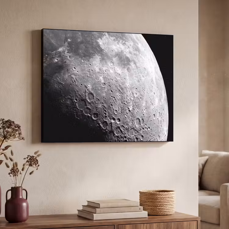 Art Frame - Maan - Kraters - Ruimte — 4