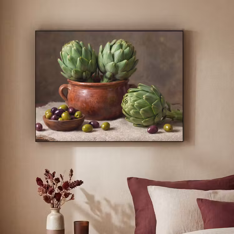 Art Frame - Artisjokken - Olijven - Eten — 2