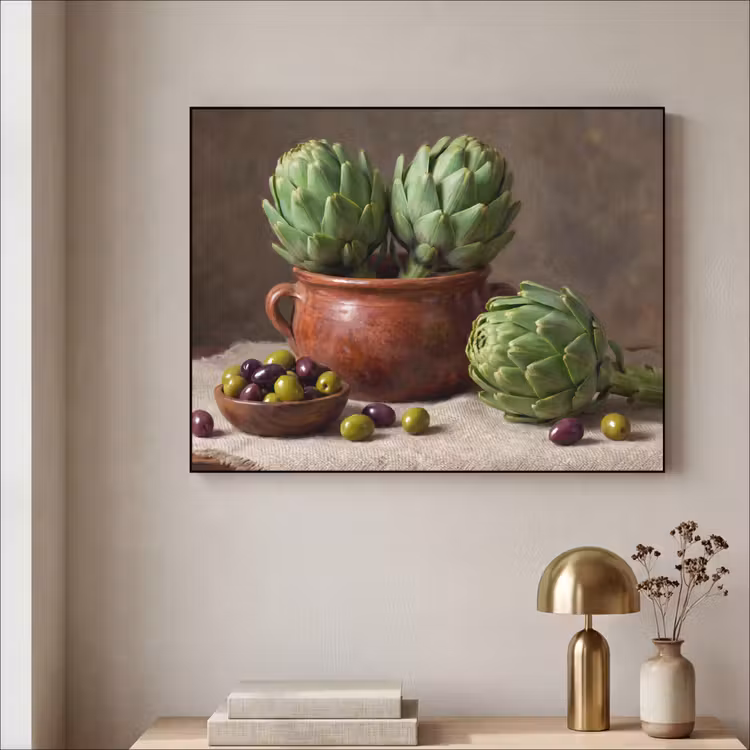Art Frame - Artisjokken - Olijven - Eten — 3