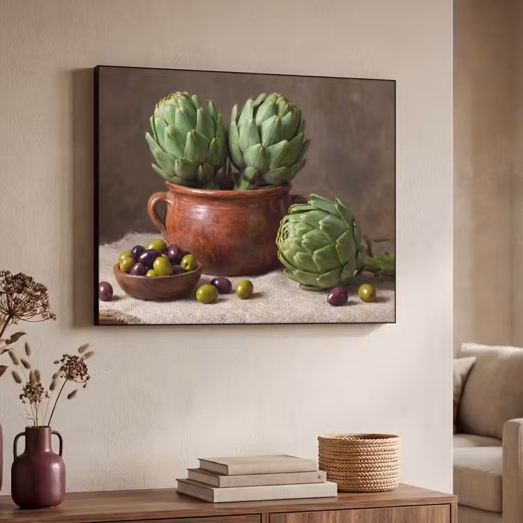 Art Frame - Artisjokken - Olijven - Eten — 4