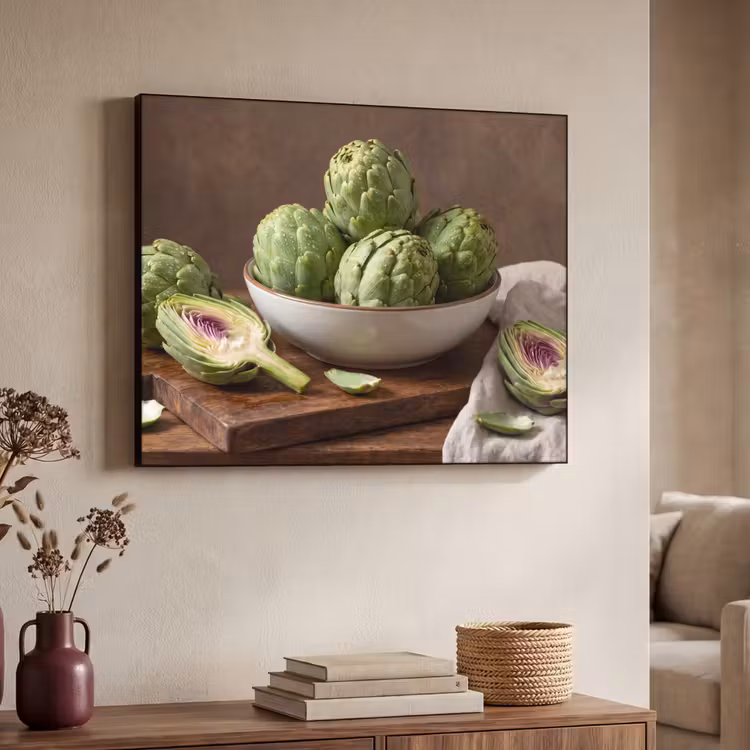 Art Frame - Groenten - Artisjok - Keuken — 4