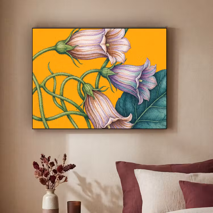 Art Frame - Bloemen - Botanisch - Geel — 2