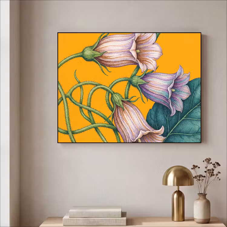 Art Frame - Bloemen - Botanisch - Geel — 3