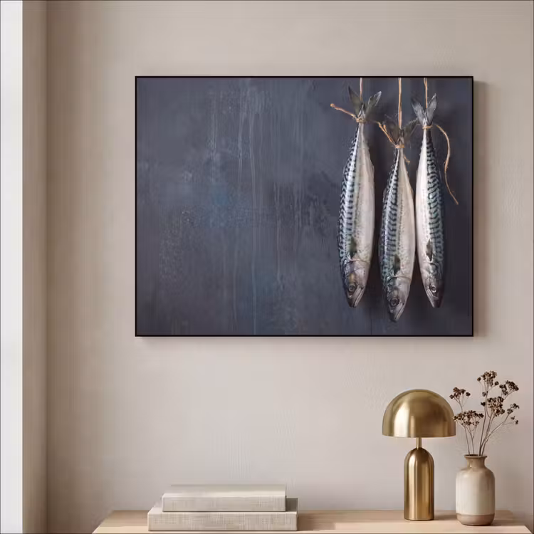 Art Frame - Drie vissen - Touw — 3