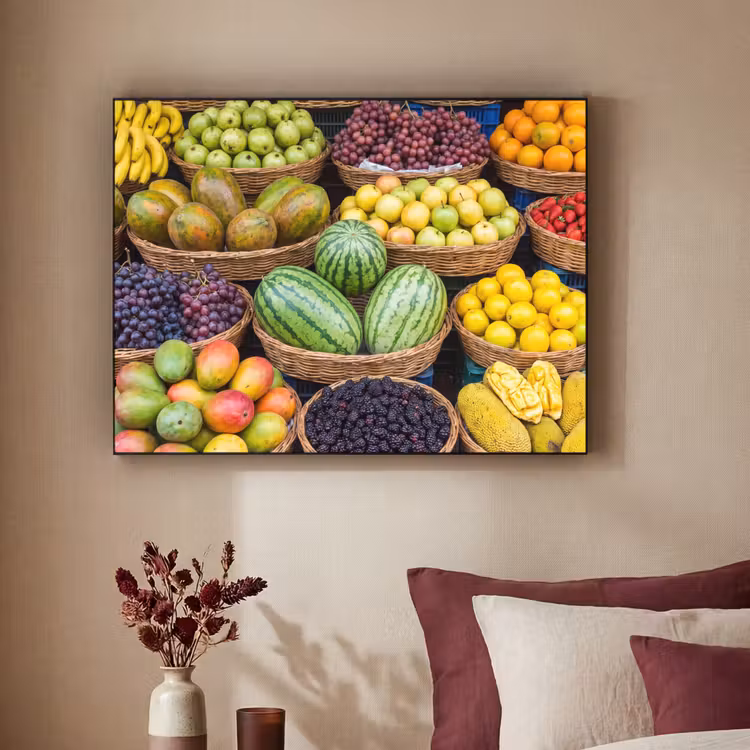 Art Frame - Fruit - Markt - Kleurrijk — 2