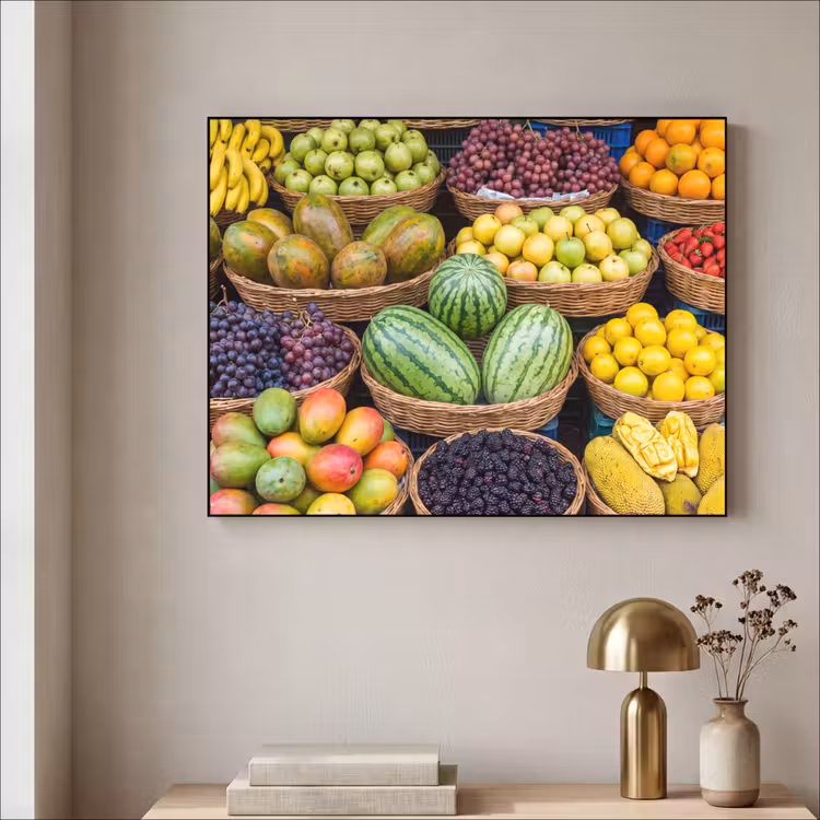 Art Frame - Fruit - Markt - Kleurrijk — 3