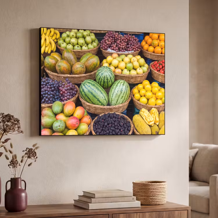 Art Frame - Fruit - Markt - Kleurrijk — 4