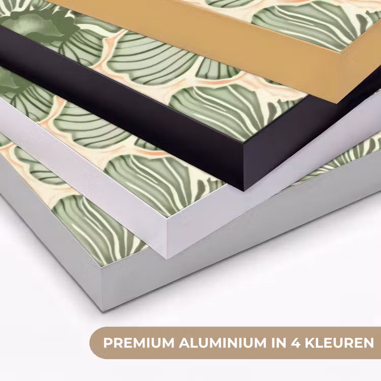 Art Frame - Groen - Botanisch - Bloemen - Organisch - Patroon — 5