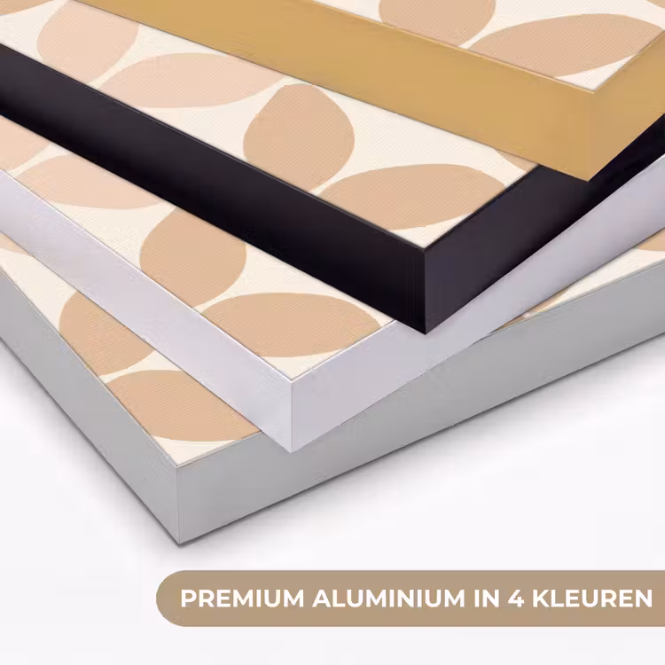 Art Frame - Beige - Bladeren - Minimalistisch - Patroon — 5