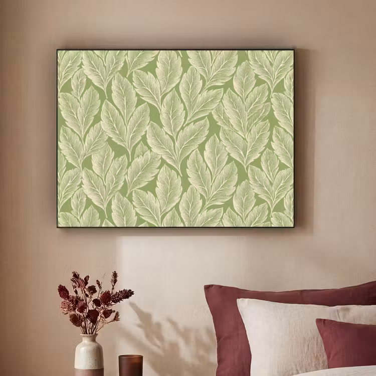 Art Frame - Groen - Botanisch - Bladeren - Vintage - Patroon — 2
