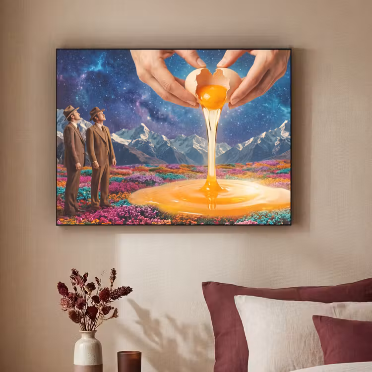 Art Frame - Handen - Ei - Surrealisme — 2