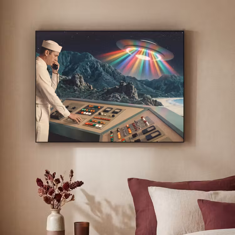 Art Frame - Man - Controlekamer - Strand — 2
