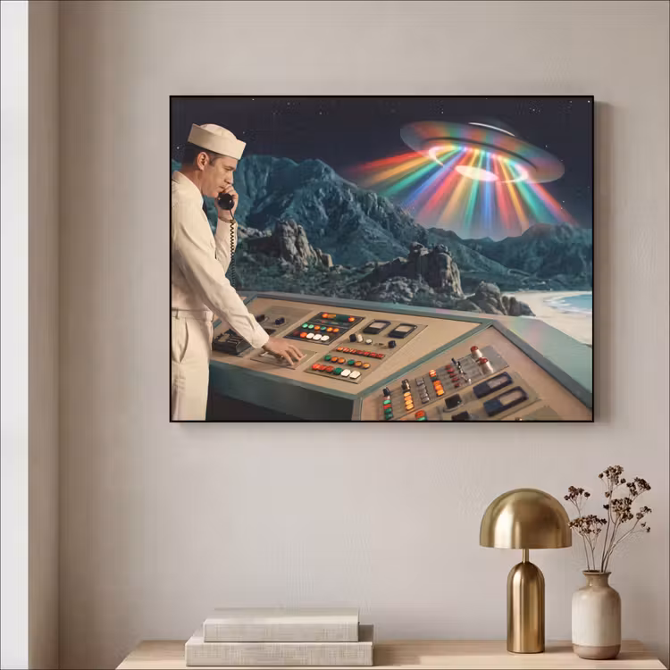 Art Frame - Man - Controlekamer - Strand — 3