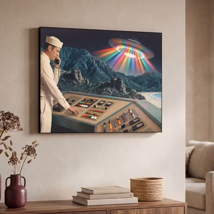 Art Frame - Man - Controlekamer - Strand — 4