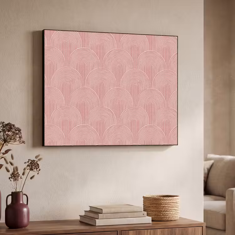 Art Frame - Oudroze - Bogen - Deco - Lijnen — 4