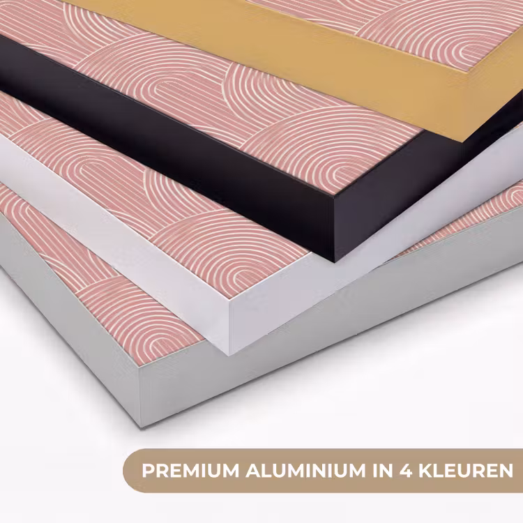 Art Frame - Oudroze - Bogen - Deco - Lijnen — 5