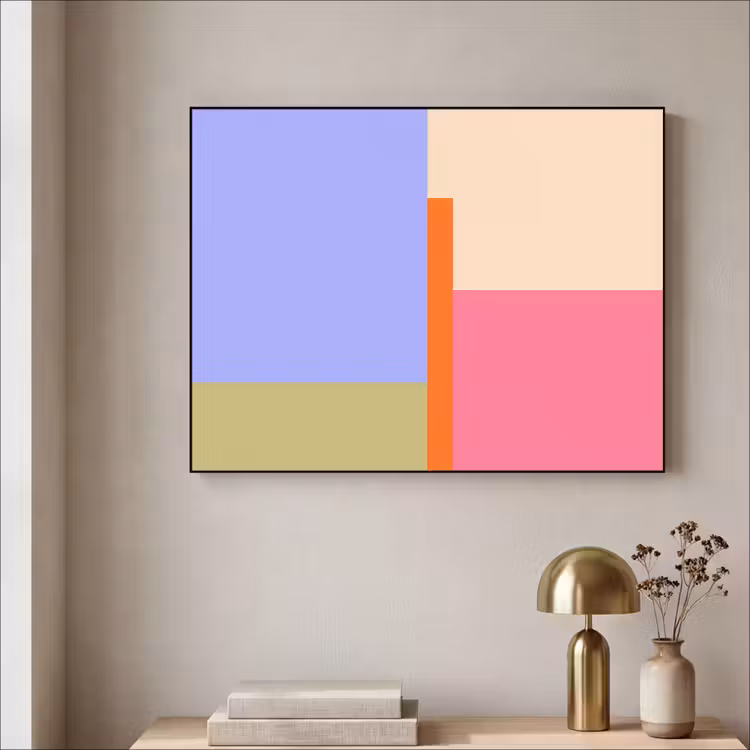 Art Frame - Abstract - Geometrie - Kunst - Modern - Kleurrijk — 3