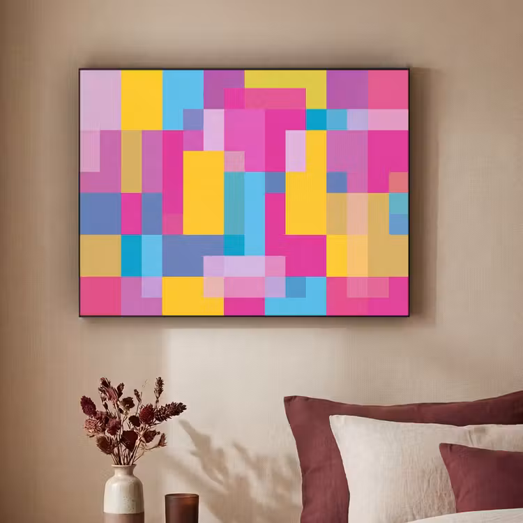 Art Frame - Abstract - Geometrisch - Kunst - Kleurrijk - Modern — 2