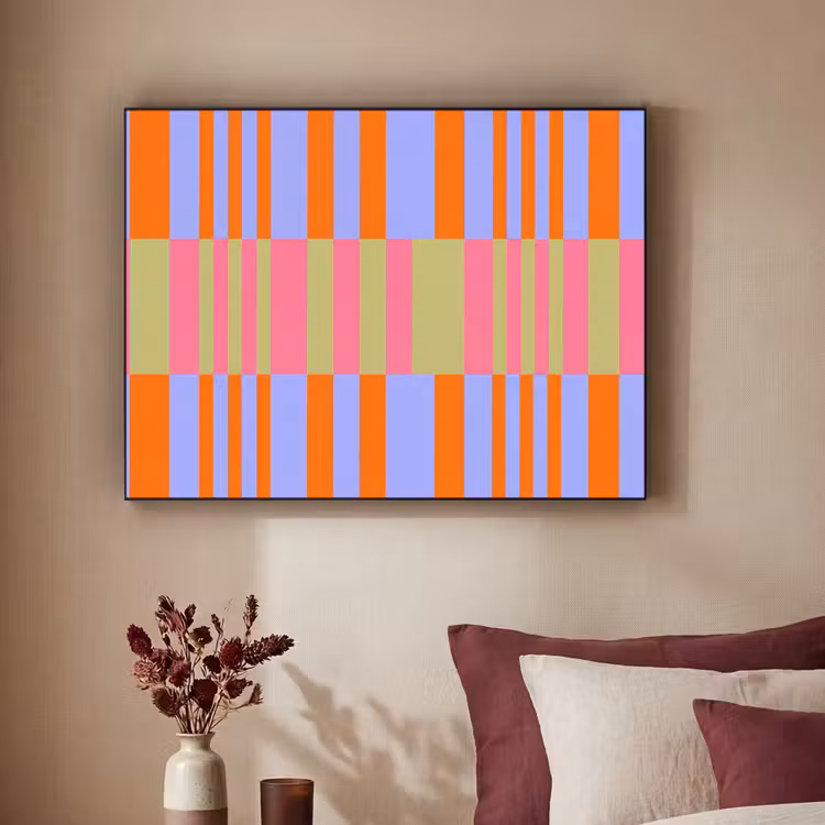 Art Frame - Abstract - Patroon - Geometrisch - Kleurrijk - Modern — 2