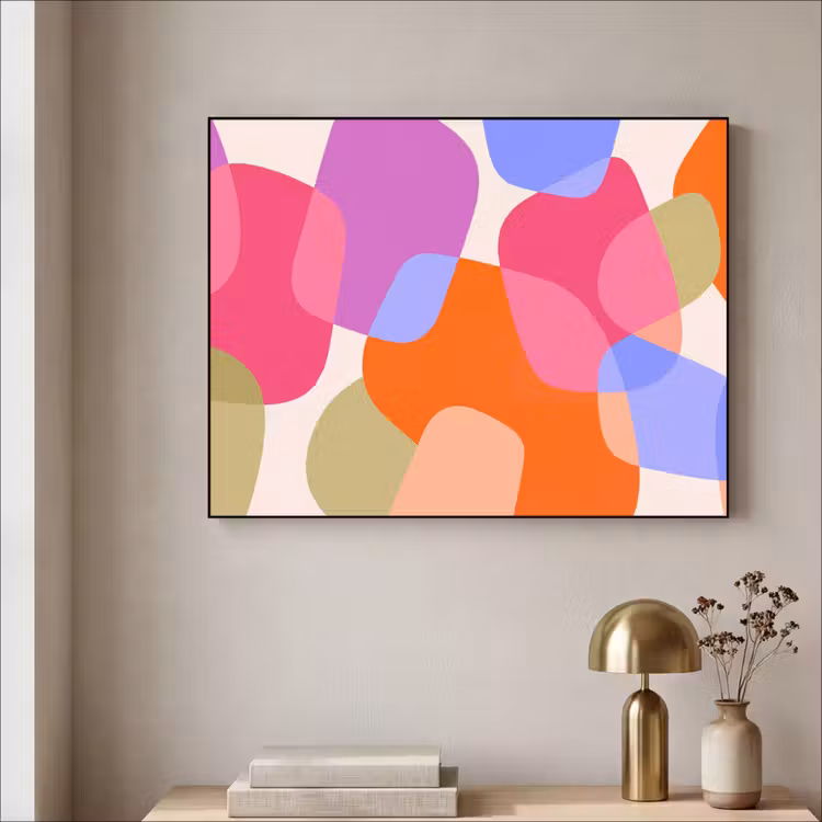 Art Frame - Abstract - Vormen - Modern - Kleurrijk — 3