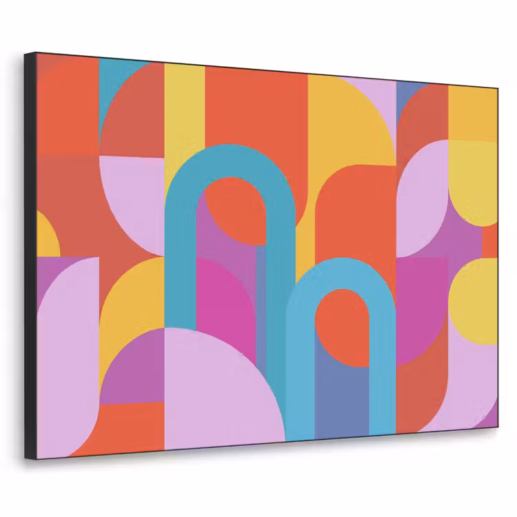 Art Frame - Abstract - Geometrie - Kleurrijk - Modern - Kunst — 1