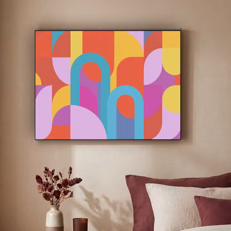 Art Frame - Abstract - Geometrie - Kleurrijk - Modern - Kunst — 2