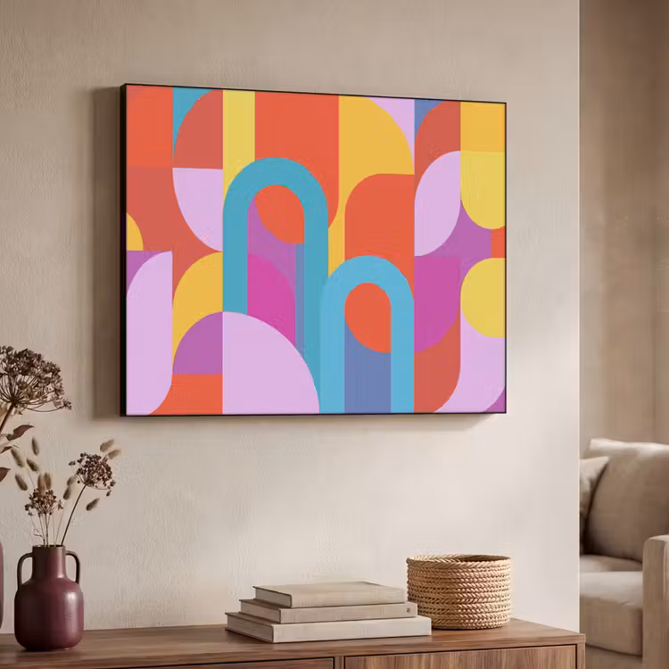 Art Frame - Abstract - Geometrie - Kleurrijk - Modern - Kunst — 4