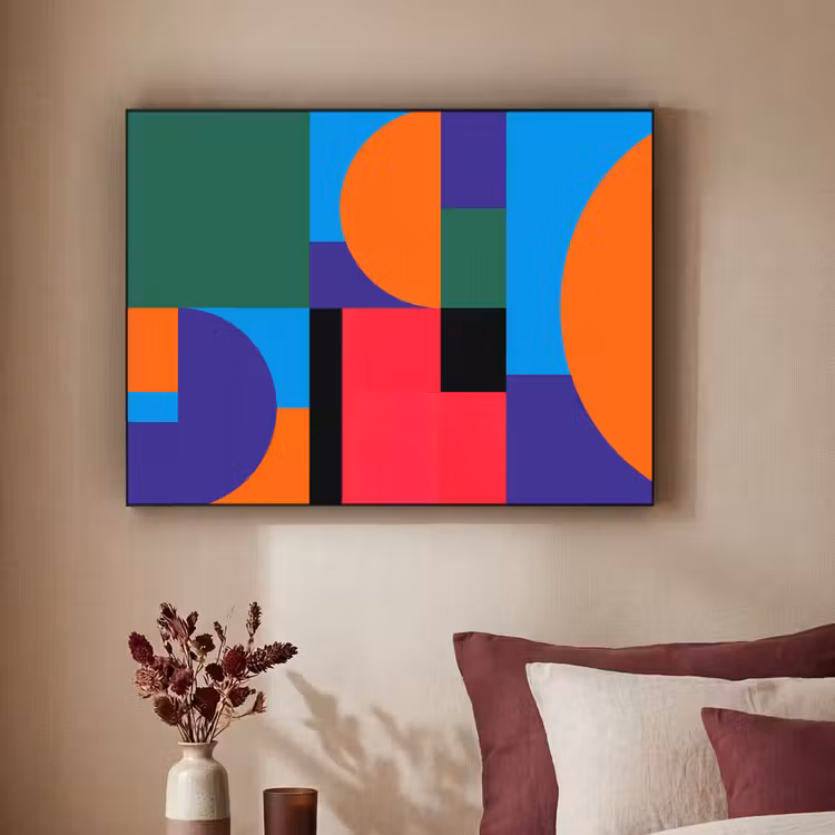 Art Frame - Geometrisch - Abstract - Vormen - Kleurrijk - Modern — 2