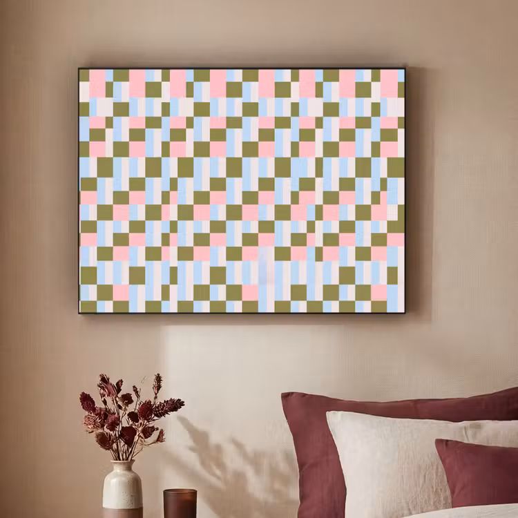 Art Frame - Patroon - Geometrisch - Abstract - Kleurrijk - Modern — 2