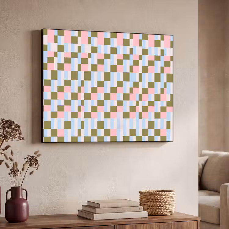 Art Frame - Patroon - Geometrisch - Abstract - Kleurrijk - Modern — 4