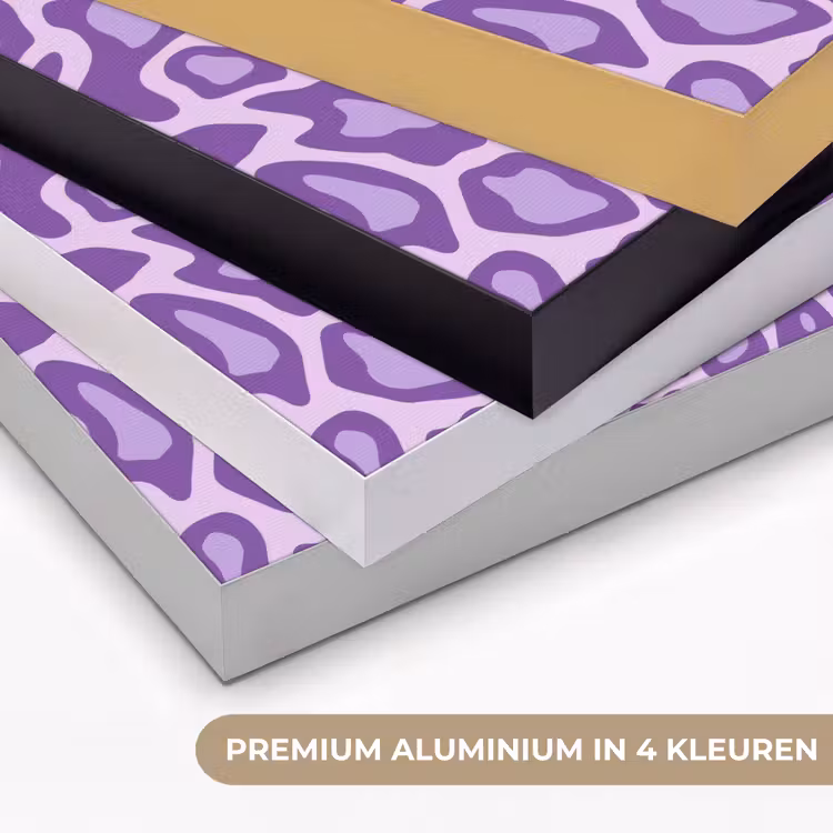 Art Frame - Paars - Abstract - Luipaard - Vlekken - Groovy - Patroon — 5