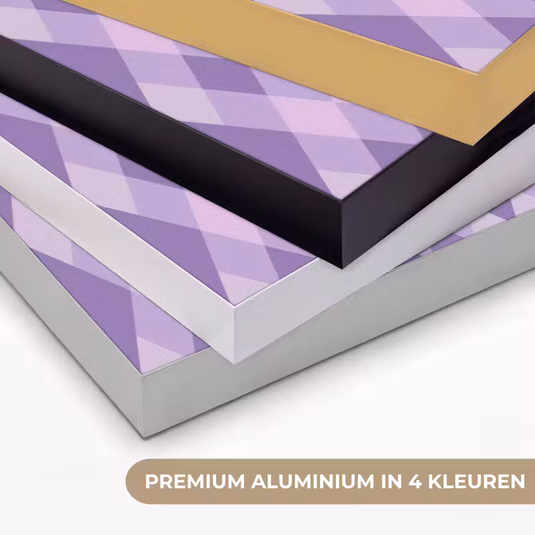 Art Frame - Paars - Geometrisch - Ruiten - Argyle - Patroon — 5